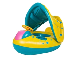 Boia De Banho Inflável Sea Baby - Cadeira De Piscina Flutuante Para Bebês, Colchão Aquático Confortável E Seguro -aquaforge