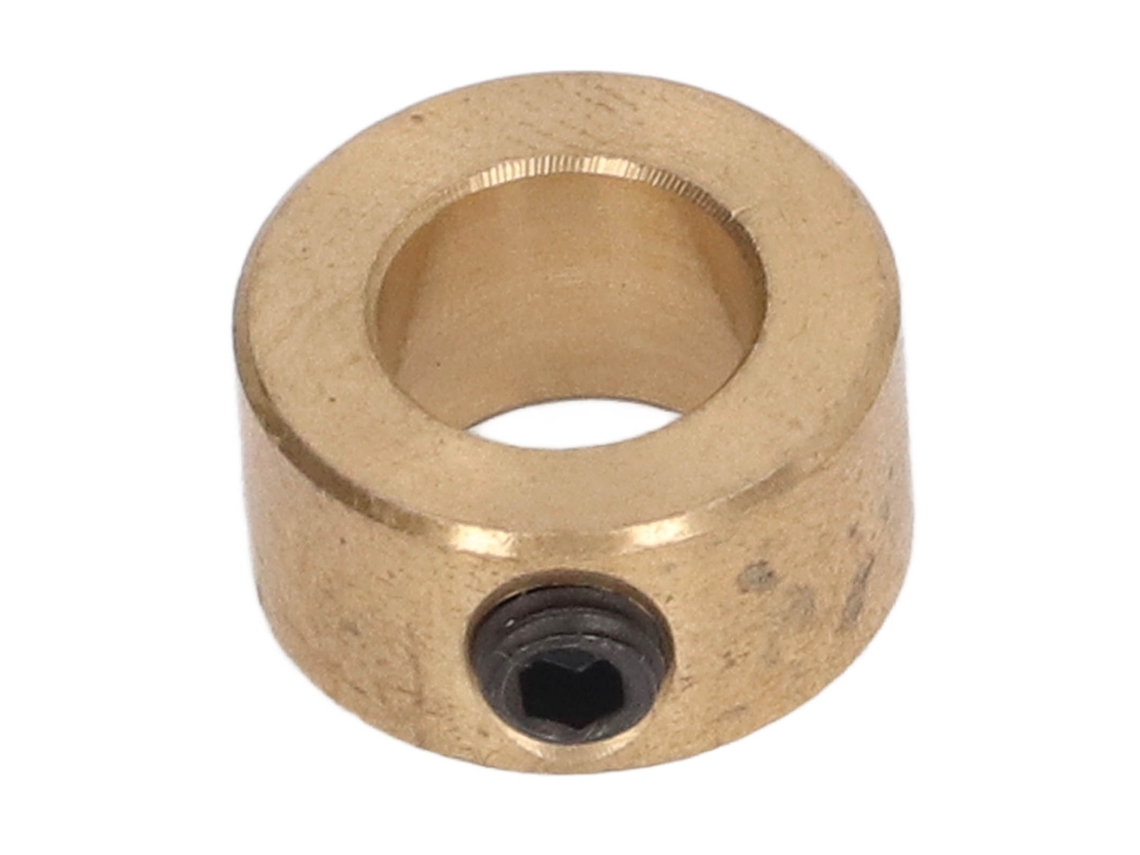 Anel posicionador de batente de profundidade para broca de latão para marcenaria, 10 mm / 0,39 pol.