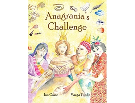 Livro Anagranias Challenge De Ina Curic (inglês - Capa Dura)
