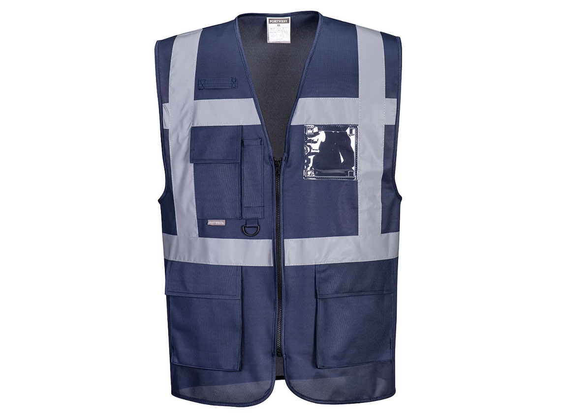 Colete Executivo Iona - Estilo E Funcionalidade Azul Marinho / P