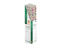 Pacote 25 Rolos Papel Presente Natal 2m X 1m Grande Formato - Fp Fiesta Paper