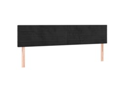 Headboard, Headboards Vidaxl Preto Veludo (200 Cm)