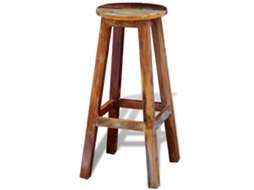 Bar Stool, Bar Stools Vidaxl Marrom Madeira