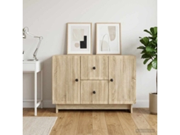 Vidaxl Buffet Carvalho Sonoma 89 X 34,5 X 60 Cm Derivados De Madeira
