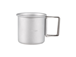 Caneca de Viagem Alumínio 250ml Leve e Compacta