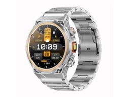 Smartwatch Ak81 Com Lanterna Para Esportes Ao Ar Livre Yizhood (prata)