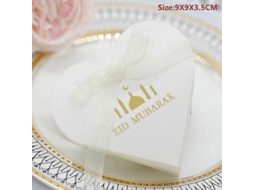 20 Caixas De Confeitos Para O Eid Mubarak, Lembrancinhas De Ramadã, Presentes Para O Hajj Al Fitr E Eventos Muçulmanos Do Ramadã. Hengjian