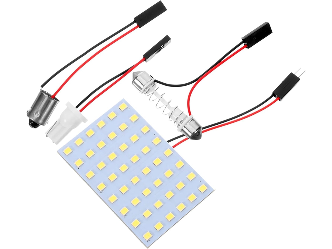 Painel De Led Para Teto De Carro Com 48 Chips De Led Brancos.