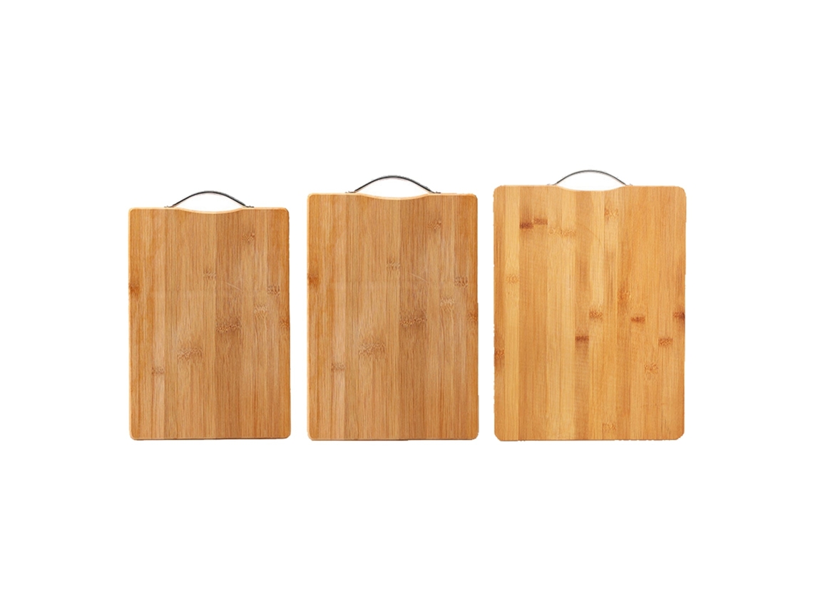 Conjunto 3 Tabuas Corte Bambu LAXISCREED