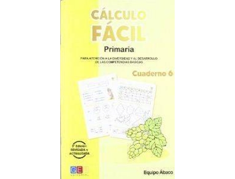 Livro Cálculo Fácil 6