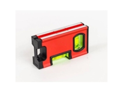 Mini Nível Com Bolha Magnética 10 Cm Formato Pocket Horizontal E Vertical Cor Aleatória Boxbrico
