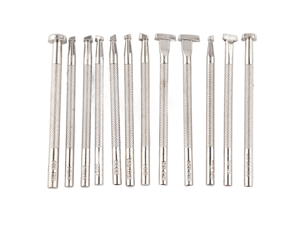 Kit Ferramentas Gravura Couro 12 Peças