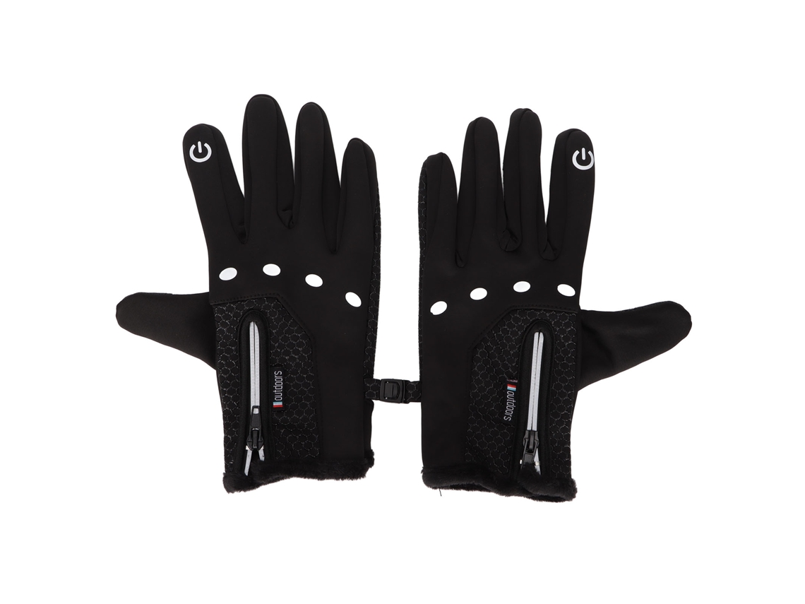 Luvas Touchscreen LAXISCREED Impermeáveis Quentes 3 Dedos