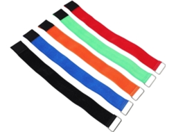 Toyandona Conjunto De 5-faixas Elásticas Para Corrida Três Pernas, Ideais Jogos Revezamento, Meninos E Meninas