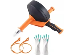 Desentupidores De Ralos Manuais E Elétricos Com Design De Mola Flexível Para Limpeza.
