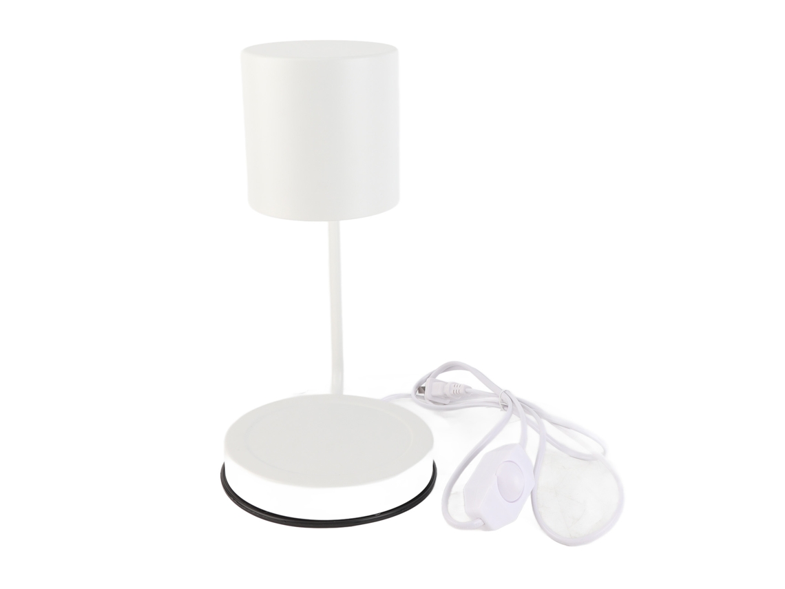 Lâmpada Aquecedora de Vela Regulável Lanterna Eletrônica com Interruptor Dimmer para Decoração de Quarto