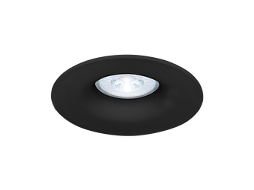 Tetra D1 Black Round Spot Suporte Mr16 Gu10/Gu5.3 BRAYTRON