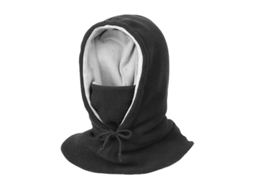 Balaclava Multifuncional para Inverno Chapéu + Cachecol + Pescoço Aquecedor para Homens e Mulheres Roupas para Frio Extremo, Preta BRILVIBERA