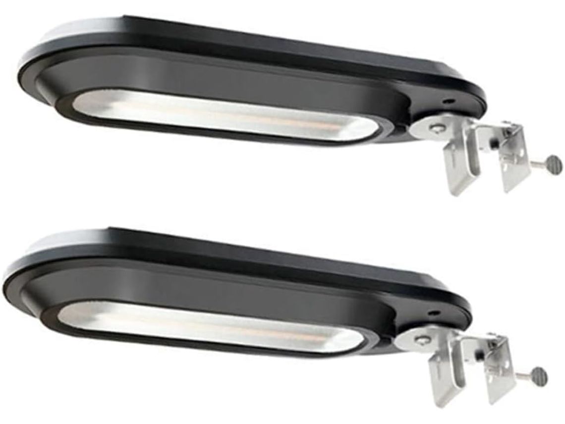 Conjunto De 2 Luzes Solares De Jardim À Prova D'água