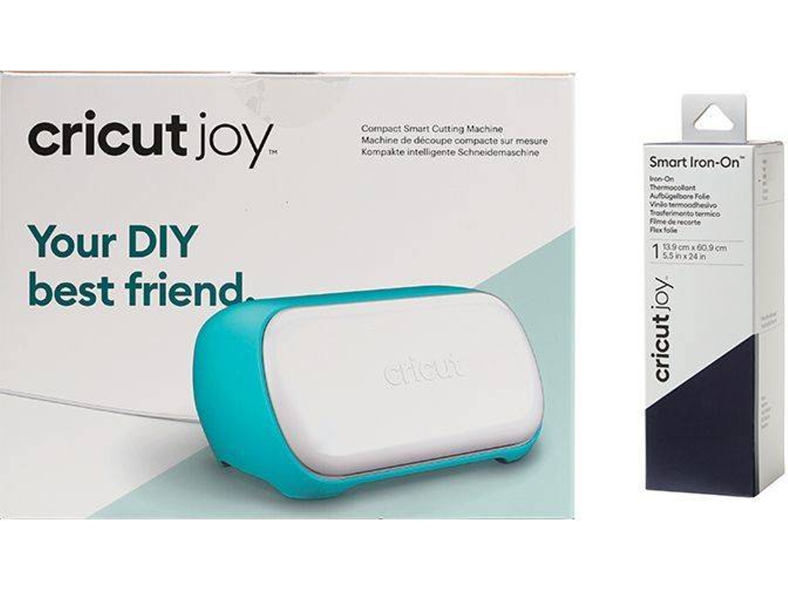 Plotter de Corte + Adesivo Termocolante CRICUT Joy Azul Marine