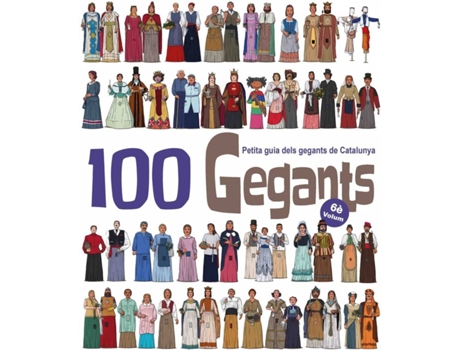 Livro 100 Gegants de Aitor Garrido Ramos (Catalão)