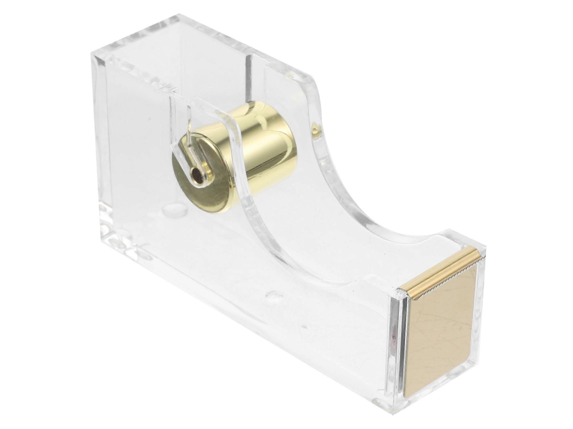 Dispensador De Fita Adesiva De Mesa Com Base Antiderrapante, Elegante Suporte Para Cortador De Fita Para Uso Em Escritório E Casa, Design Durável.