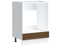 Oven Cabinet, Oven Cabinets Vidaxl Marrom Madeira Processada (n/a)