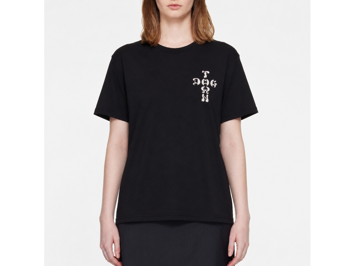 Dogtown Cross Logo T-shirt Black Unisex Adults Size:xxxl