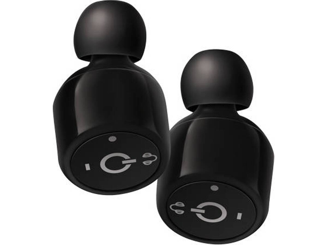Auriculares Bluetooth True Wireless FOREVER TWE-100 (In Ear - Microfone - Preto)