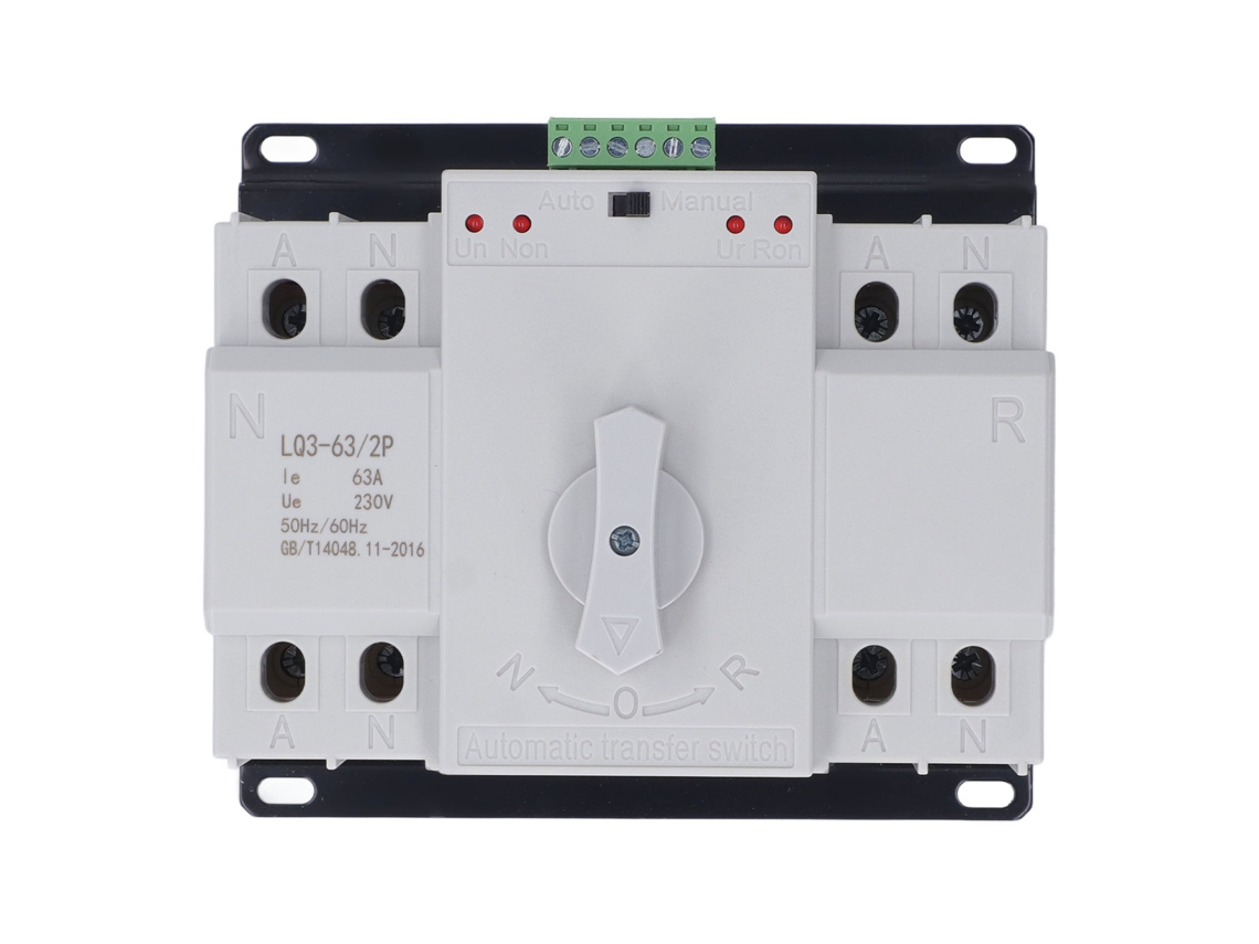 Interruptor de Transferência Automática 2P 63A para Equipamentos | S/MARCA
