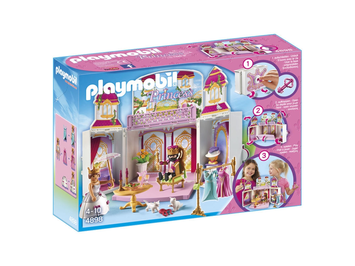 PLAYMOBIL Princess: Cofre do Palácio Real 4898 (Idade mínima: 4)