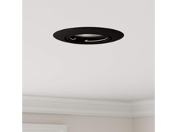 Vidaxl Holofote 24 Unid. Preto 9 X 9 X 2.5 Cm Metal
