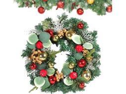 Guirlanda De Natal Para Porta, Decoração De Entrada Para As Festas |