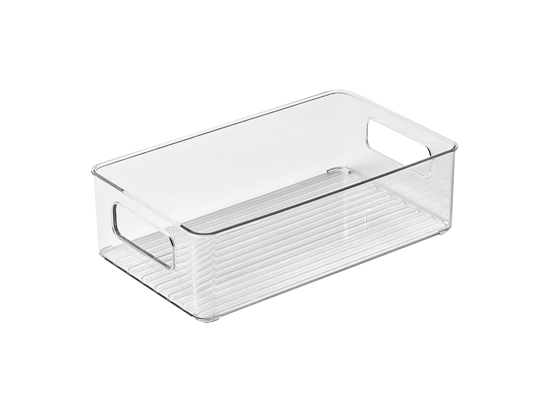 Organizador de maquiagem e skincare transparente S/MARCA