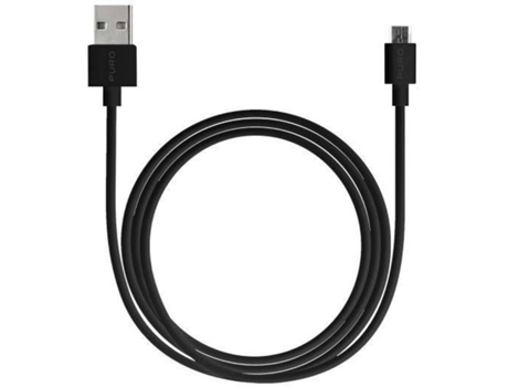 Cabo PURO USB (USB - 2m - 1A - Preto) — MICRO USB