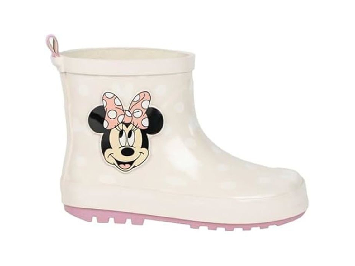 Botas De Chuva Minnie Rosa Tamanho 27 Eu Unissexo Criança