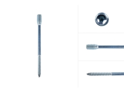Parafusos Espaçadores Galvanizados 6 X 80 Mm Caixa 50 Pcs WOVAR