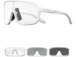 Óculos Ciclismo Fotocromáticos Lunette Velo Homme Proteção UV400 Resistente S/MARCA