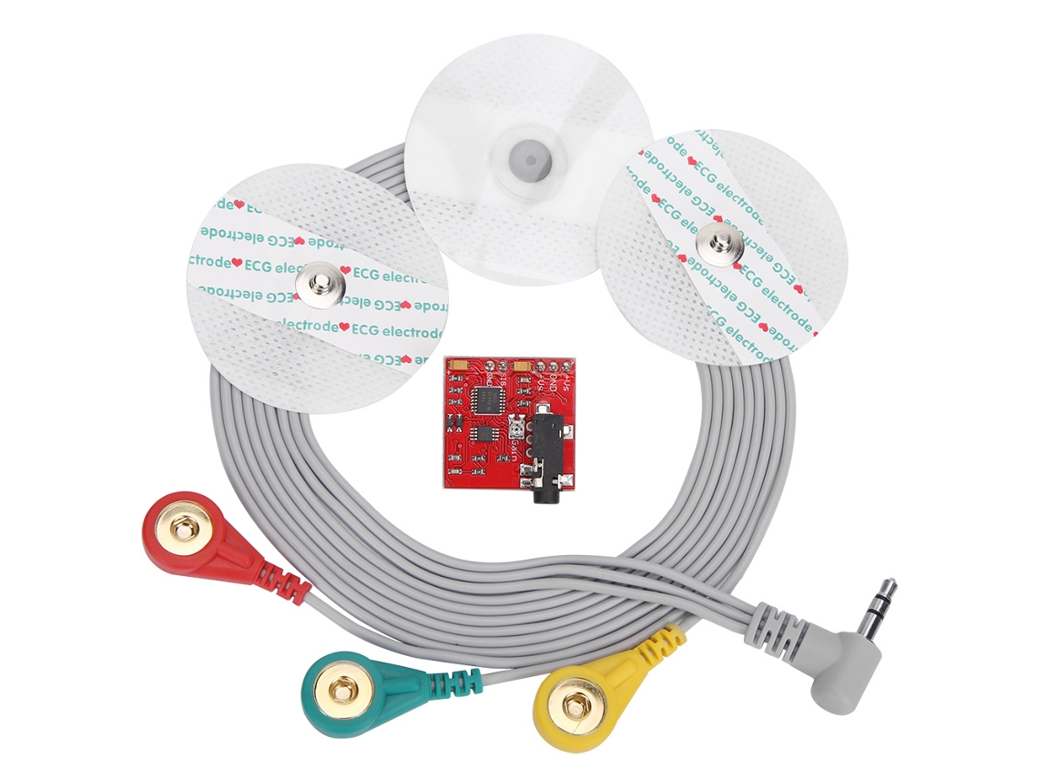 Sensor De Sinal Muscular Emg Com Cabo Conexão