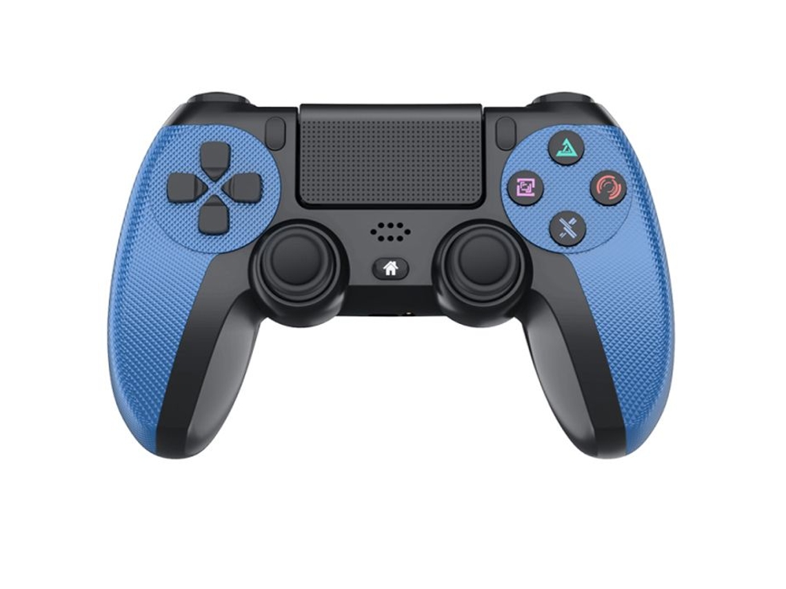 Gamepad Para Ps4 Controlador De Jogo Sem Fio Bluetooth 2.1 Gamepad Para Ps4 Pc Host De Jogo De Computador Pimpimsky (azul)