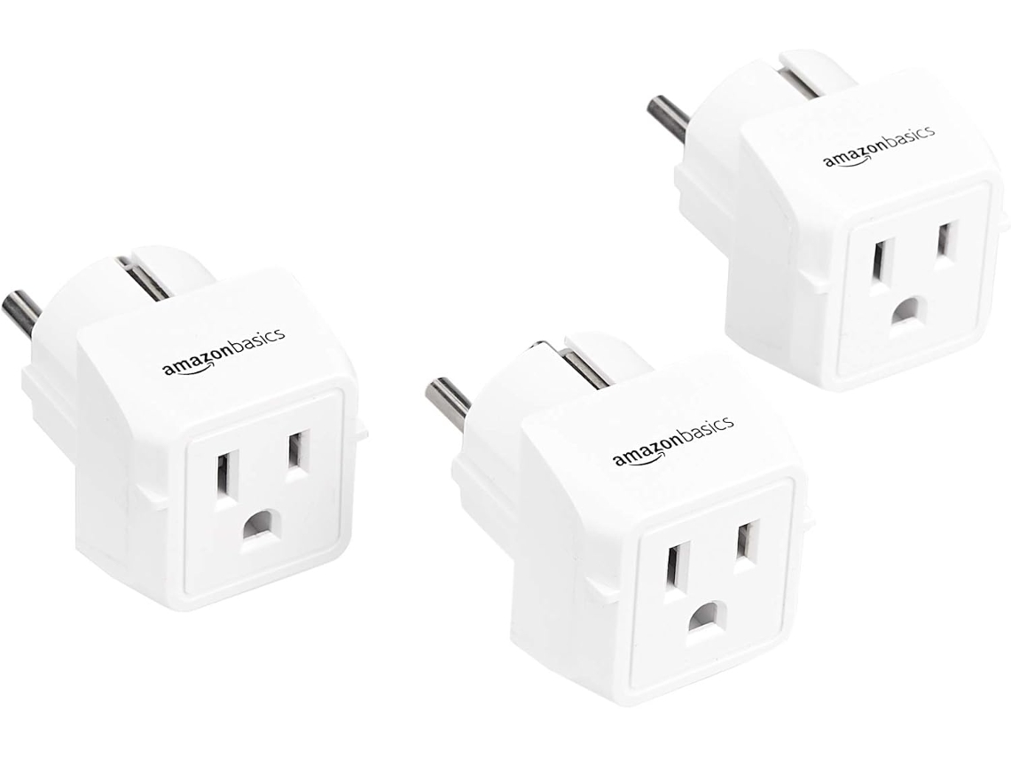 Adaptador De Viagem De Alta Qualidade, Novo, Pacote Com 3 Unidades, Tipo E/f, Para Europa, França, Alemanha, Grécia, Hungria, Islândia E Holanda
