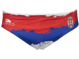 Slips para Homem TURBO Srbja Multicor para Natação (XL)
