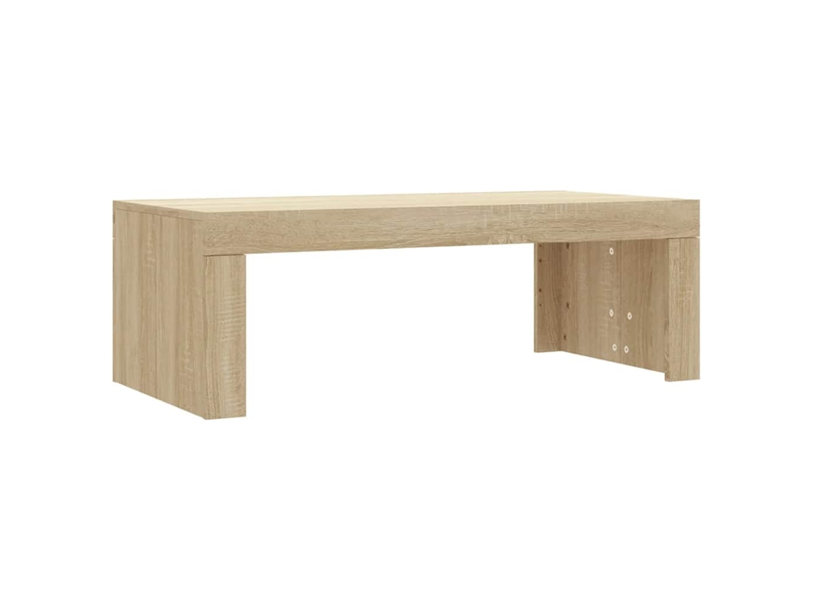 Mesa de centro Madeira Processed Carvalho Sonoma MAISON EXCLUSIVE (102x50x36 cm)