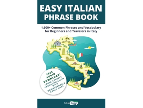 Livro Easy Italian Phrase Book De Talk In Italian (inglês)