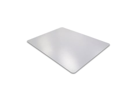 FLOORTEX Alfombra para silla Ecotex 120 X 75 Cm 50% Polímero Reciclado Transparente