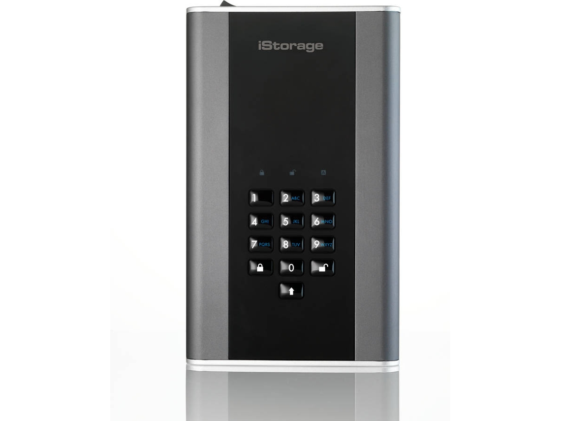 Disco HDD externo ISTORAGE diskAshur DT 2 6 TB (6 TB - USB 3.1)