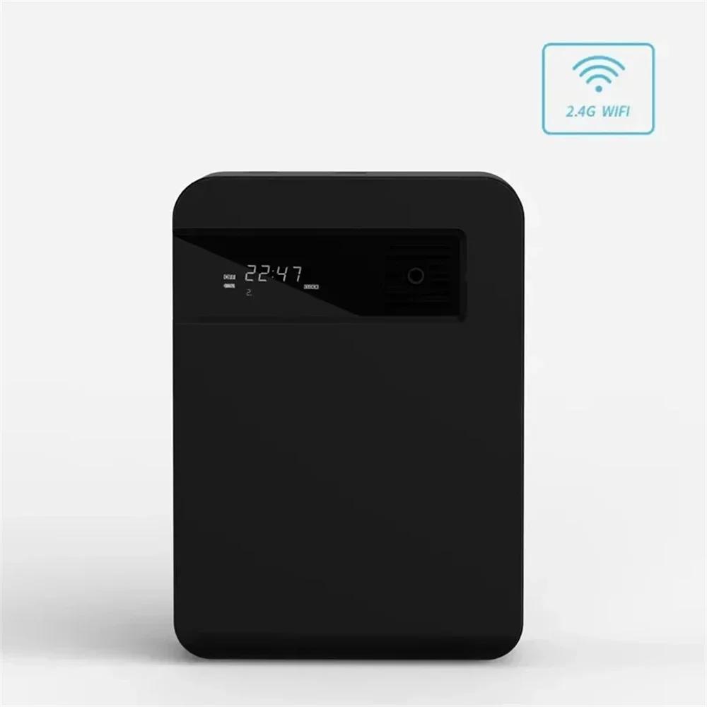 Difusor de Aromas MDUG, purificador, Wi-Fi, 300m³, preto