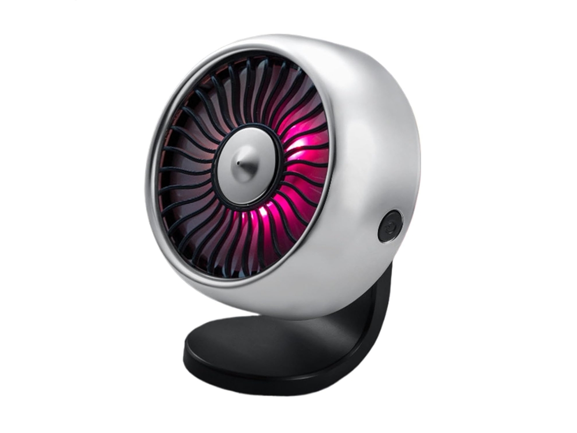 Ventilador USB para carro, ventilador de refrigeração para veículos