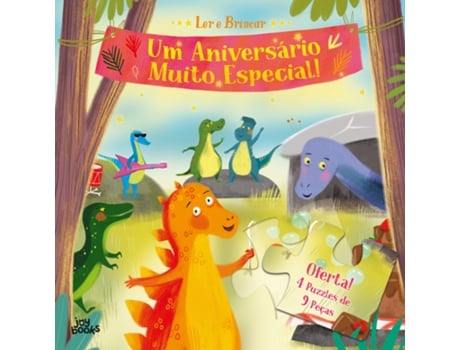 Livro Ler e Brincar Um Aniversário Muito Especial! de Lisa Regan
