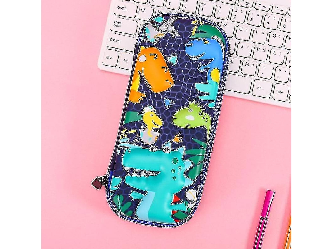 Estojo Para Lápis Estéreo 3d Animal Plástico Caixa Material Escolar Lápis Aquaforge (b8)